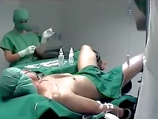 Penis needling in clinic